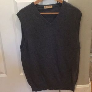 Men's J.CREW part- cashmere sweater vest.